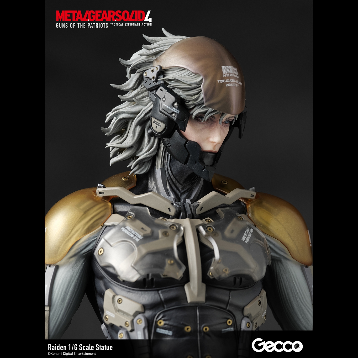 METAL GEAR SOLID 4 GUNS OF THE PATRIOTS, Raiden 1/6 Scale Statue 